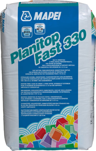 Planitop Fast 330 Ausgleichsmasse
standfeste Ausgleichsmasse für Boden und Wand
Lagerware